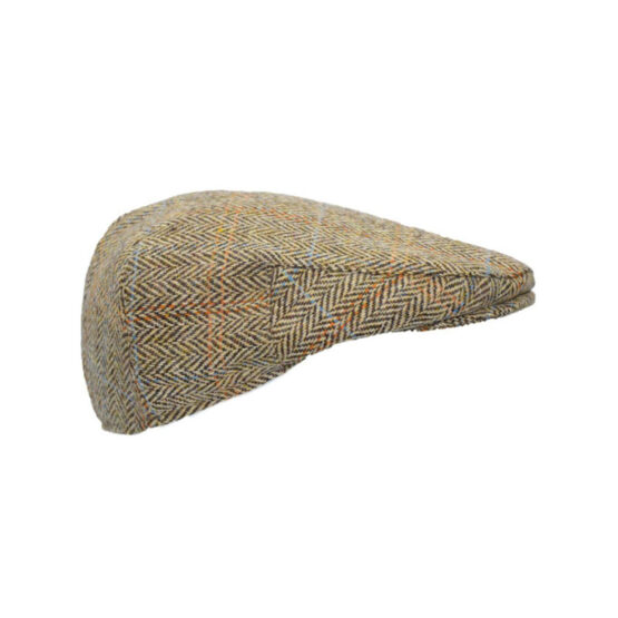 Flat Cap 629 Harris Tweed Sand - Afbeelding 2