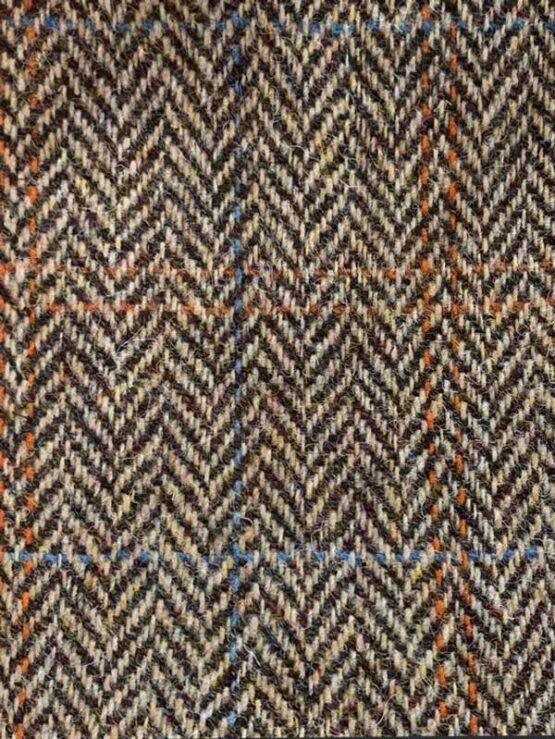 Harris Tweed Vestje met revers 629 - Afbeelding 3