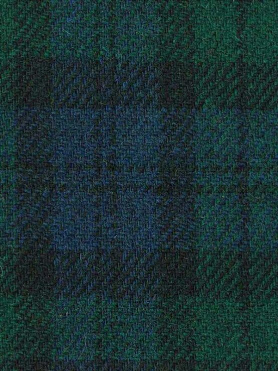 Harris tweed Dames Jasje Black Watck 816 - Afbeelding 3