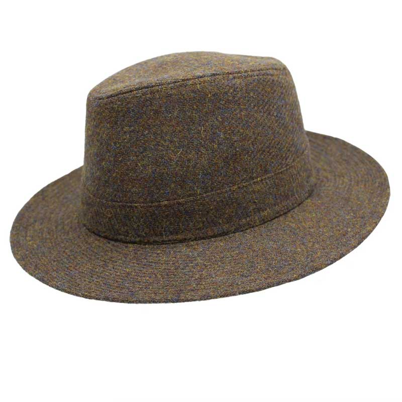 Denholm_Harris_Tweed_Fedora_Hat__1