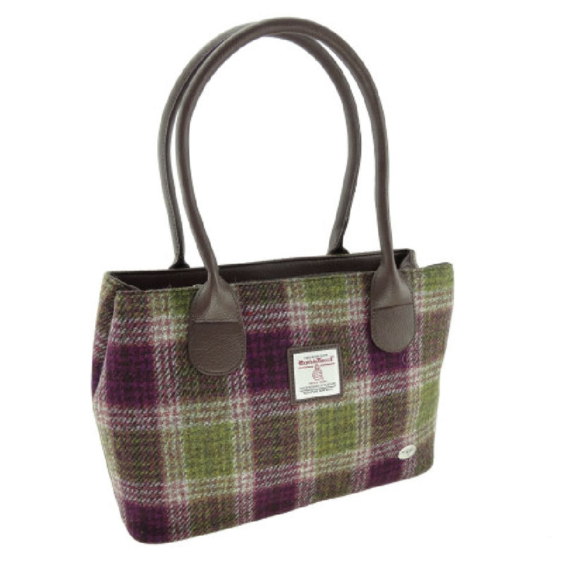 Harris_Tweed__Cassley__Classic_Handbag_in_Heather_Check