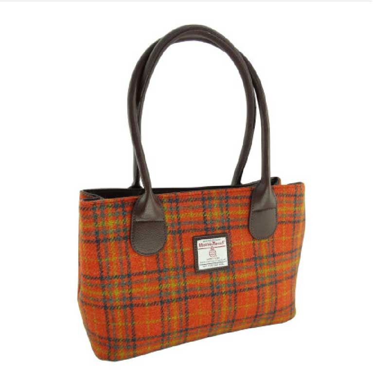 Harris_Tweed__Cassley__Classic_Handbag_in_Deep_Orange_Check