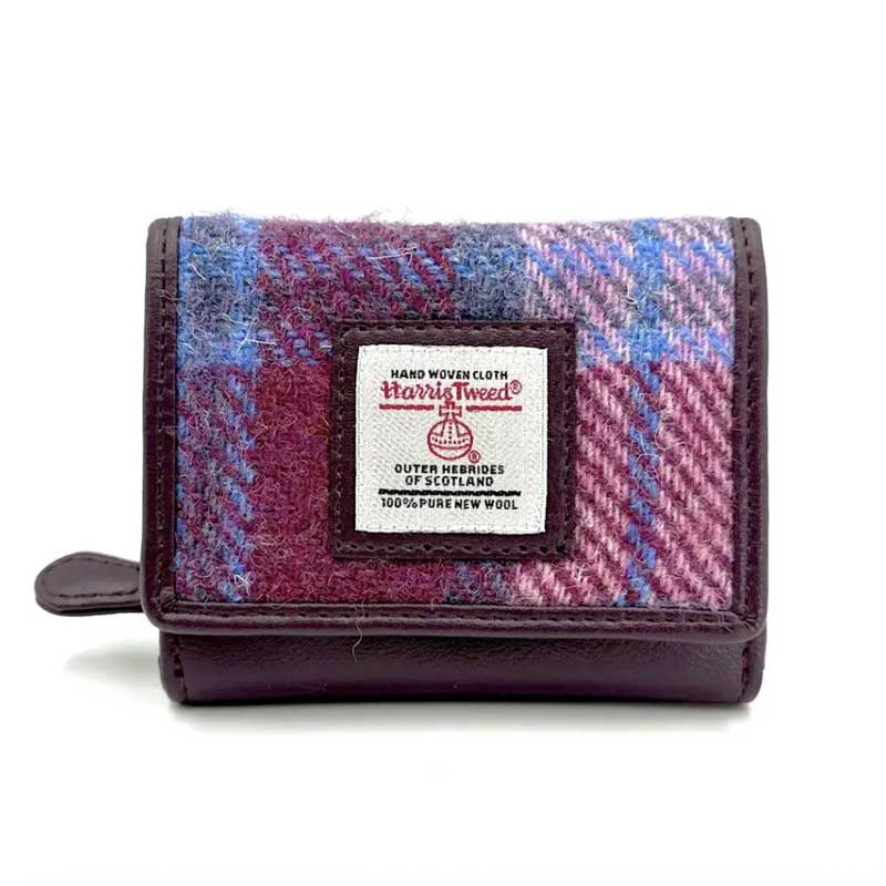 Harris_Tweed_Trifold_Purse_In_Pastel_Pink