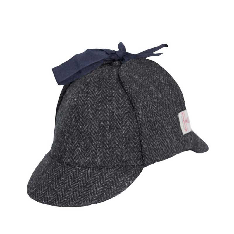 Harris_Tweed_Deerstalker_Hat_Watson_Gun_metal_Grey