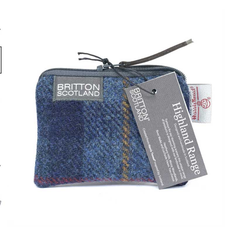 Harris_Tweed_Highland_Card_Purse_Navy_Plaid
