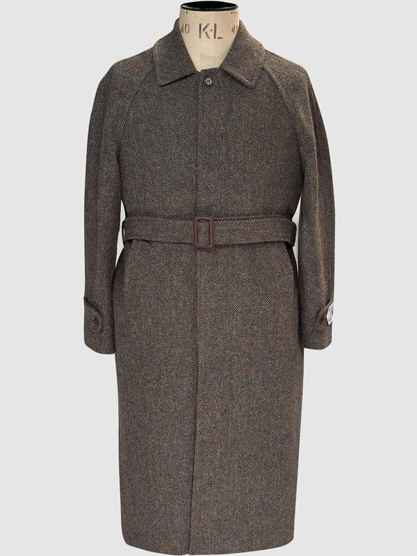 Harris_Tweed_Overjas_Raglan__Charcoal Harris_Tweed_Overjas_Raglan__Charcoal
